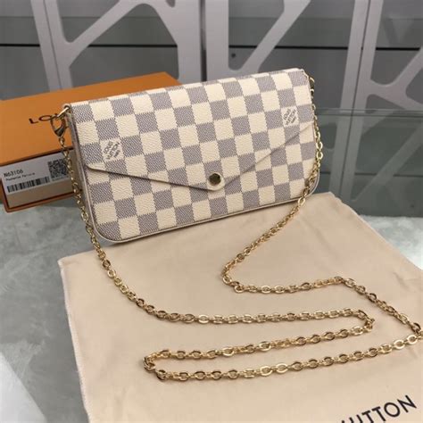 louis vuitton felicie damier azur|felicie pochette lv.